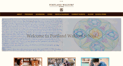 Desktop Screenshot of portlandwaldorf.org